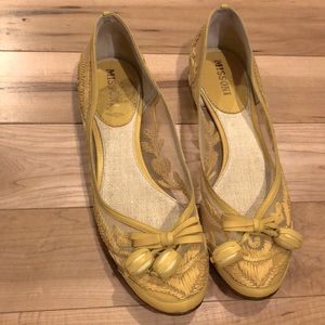 Missoni ballet flats